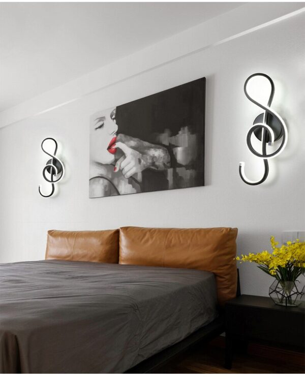 Arandela Clave de Sol em LED - Imagem 3