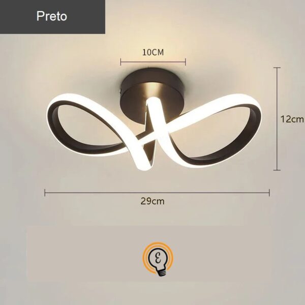 Luminária Interior Infinito LED - Imagem 7
