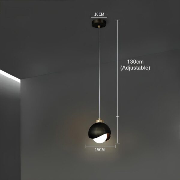 Pendente Circular Nordic Com Formas Arredondadas - Imagem 6