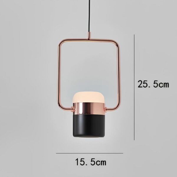 Pendente Pos-Moderno Rotativo Com Foco - Imagem 4