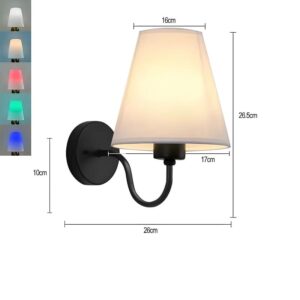 Arandela de Parede Retrô de Metal