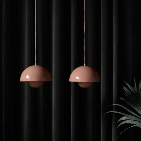 Pendente Nórdico Semicircular Interior LED - Imagem 2