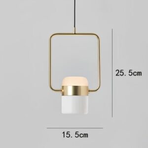 Pendente Pós-Moderno Rotativo com Foco