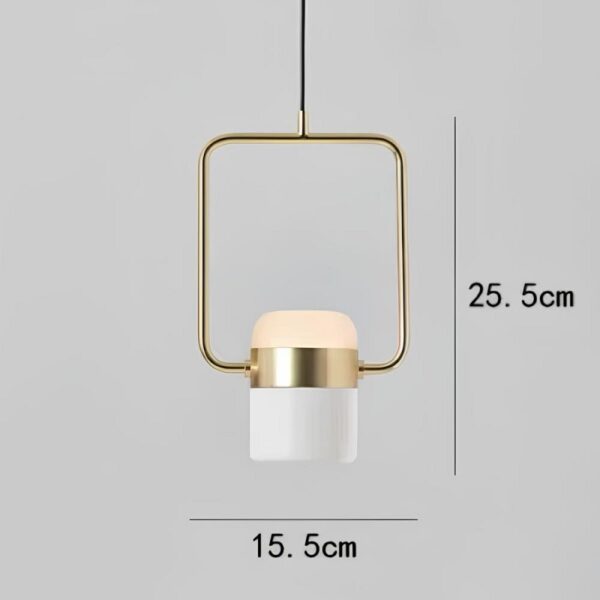 Pendente Pos-Moderno Rotativo Com Foco - Imagem 2