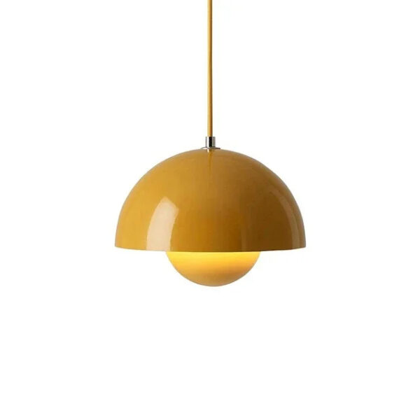 Pendente Nórdico Semicircular Interior LED
