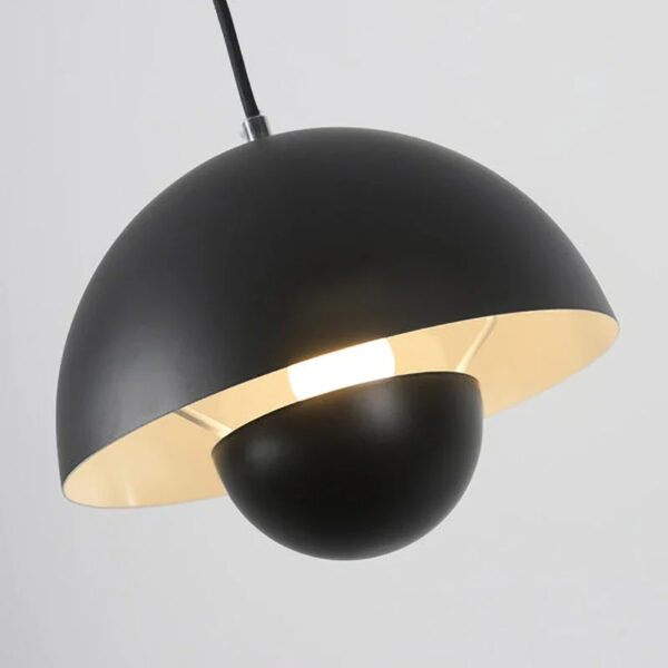 Pendente Nórdico Semicircular Interior LED - Imagem 5