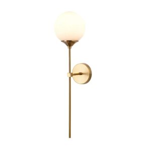 Arandela Nórdica em Vidro e Metal