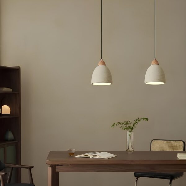 Luminária Pendente de Cimento Wabi-Sabi - Imagem 6