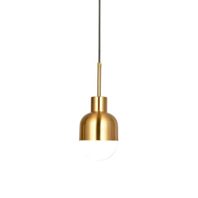 Lustre Nórdico Dourado em Ferro