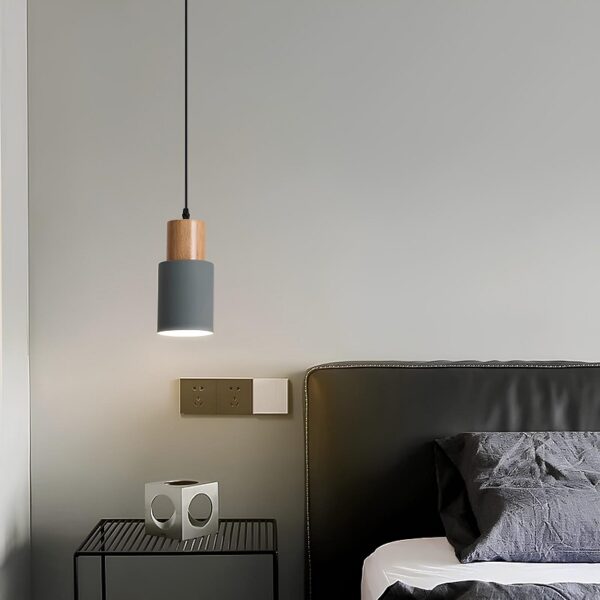 Lustre Nórdico Minimalista de Cabeceira - Imagem 2