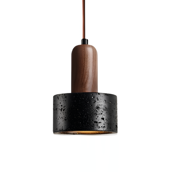 Lustre Pendente Elegante em Pedra Natural - Imagem 2