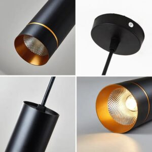 Lustre Tubular LED Regulável