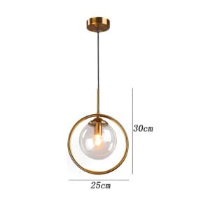 Arandela de Vidro Bola