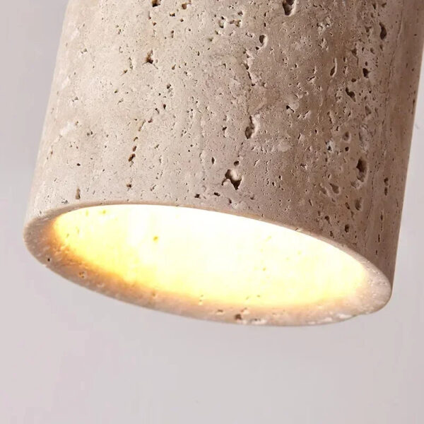 Luz de Teto Embutida em Pedra Amarela - Imagem 3