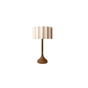 Luminária de Mesa Alta Com Base Torneada